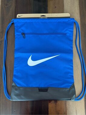 Nike Brasilia Unisex Drawstring Bag Game Royal 18L
